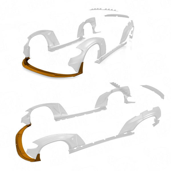 Predný splitter nárazníka Dodge Charger VII LD S2 2014–2023