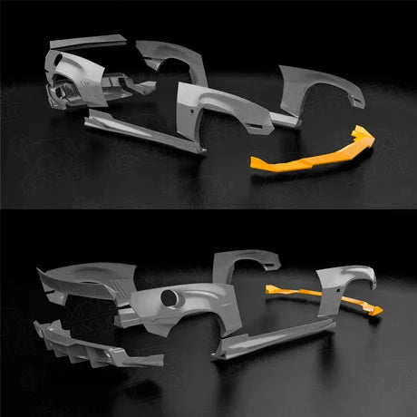 Predný splitter nárazníka RS Chevrolet Camaro V S1 2009–2013