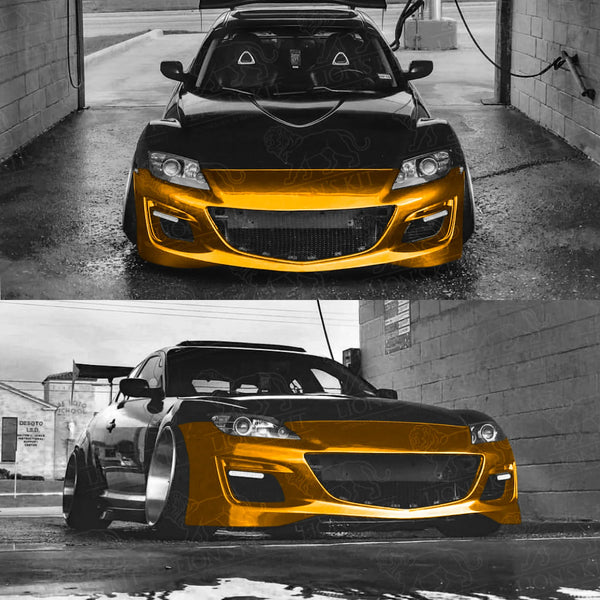 Predný nárazník R3 Style pre Mazda RX-8 SE3P Séria 1 (2003-2008)