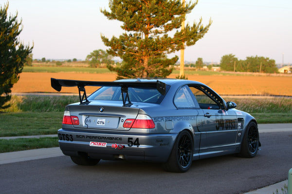 BMW E46 Coupe GTC-300 Carbon Adjustable Wing 2001-2006