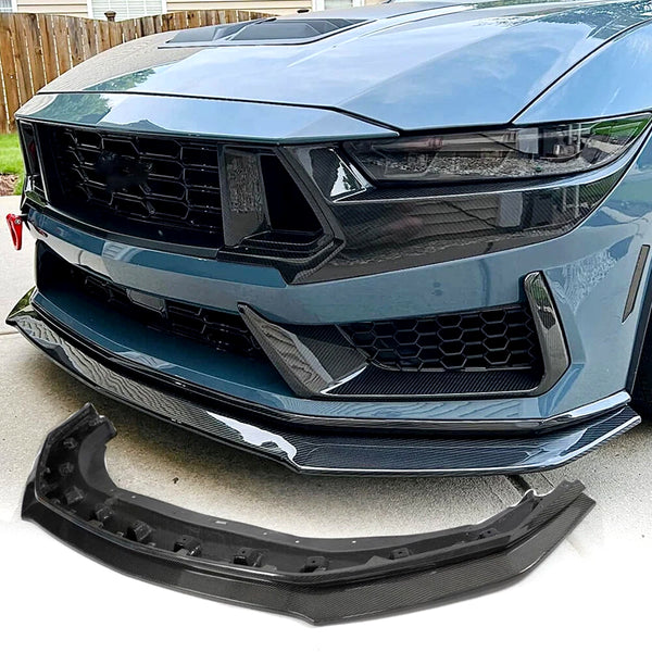 Karbónové lipo predného nárazníka Ford Mustang Dark Horse 2024