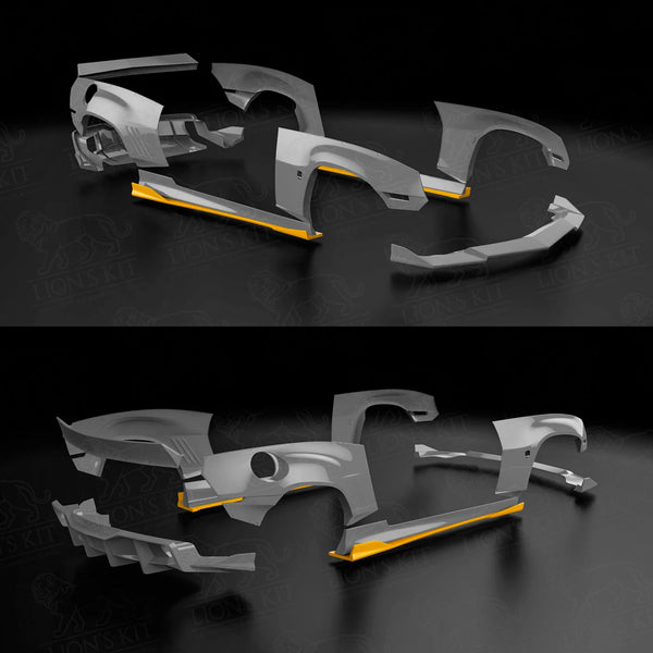 Splittery bočných prahov Chevrolet Camaro V 2009–2015