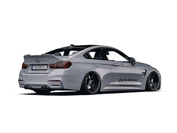 SHIROKAI Ducktail zadný spojler na kufor – BMW M4 F82 (2014 – 2020)