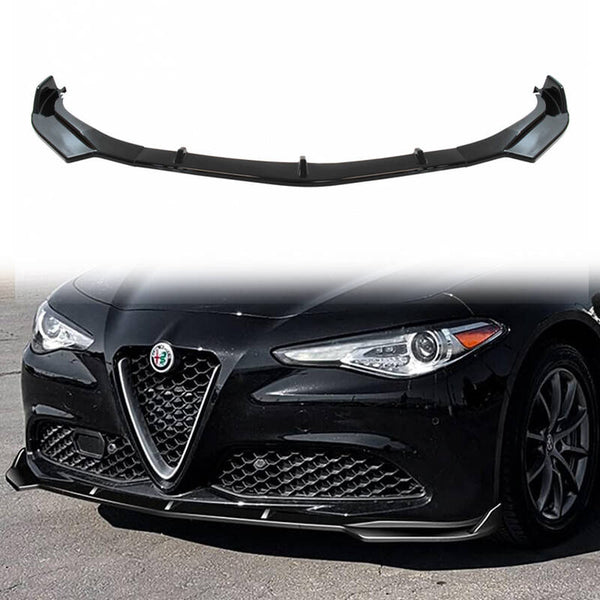 Predný splitter Alfa Romeo Giulia – lesklá čierna