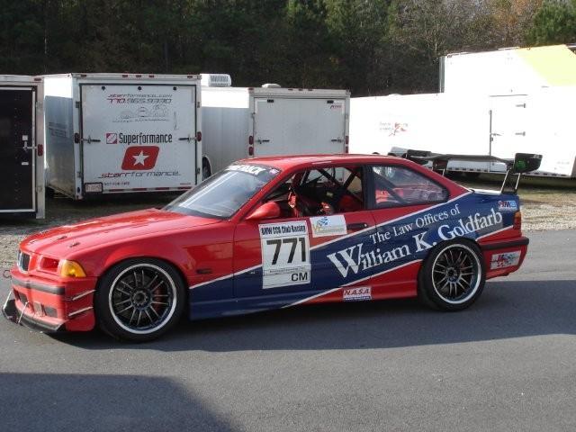 BMW E36 M3 GTC-300 karbónové nastaviteľné krídlo 1992-1999