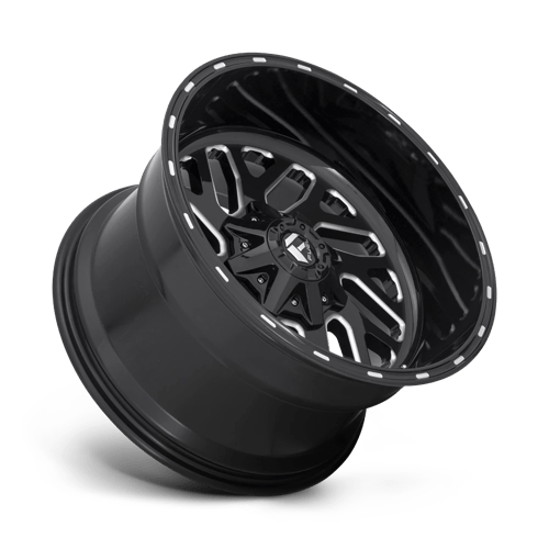 Fuel D581 Triton 22X9.5 6X135/6X139.7 ET19 Gloss Black Milled
