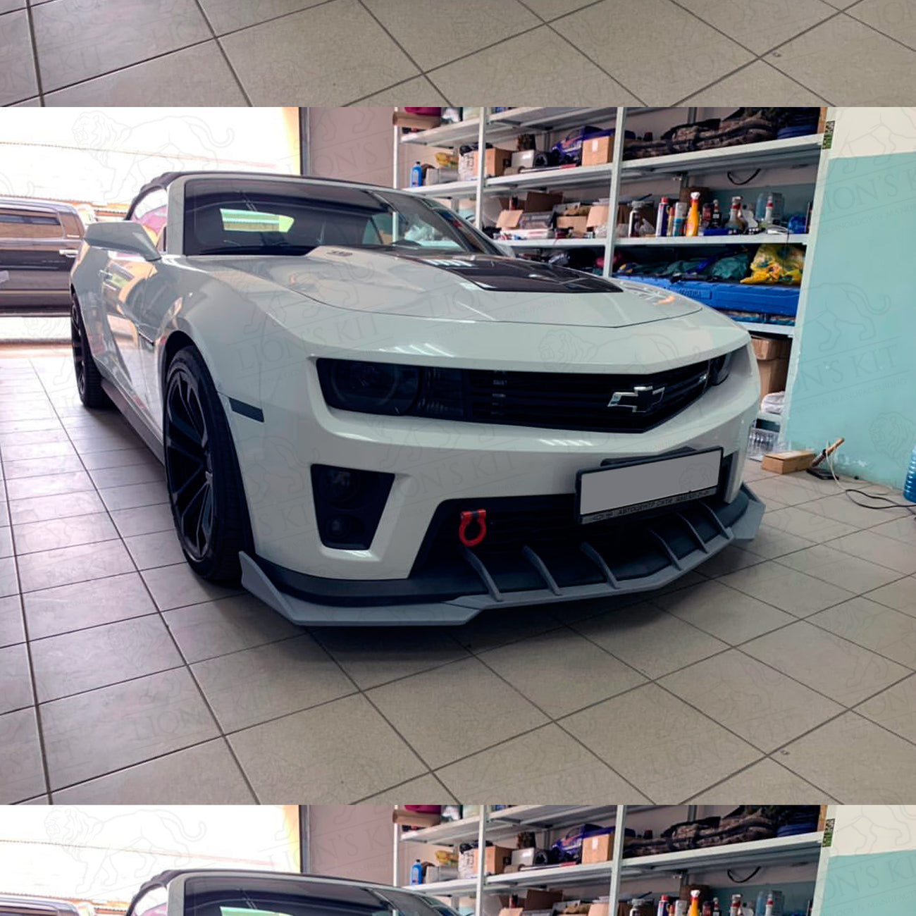 Predný splitter nárazníka ZL1 Chevrolet Camaro V S1/S2 2009–2015