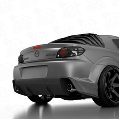 Žalúzia zadného okna (Rear Window Louver) pre Mazda RX-8 SE3P (2003 – 2012)