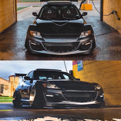 Predný nárazník R3 Style pre Mazda RX-8 SE3P Séria 1 (2003-2008)