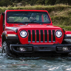 Tuning predné LED svetlá Jeep Wrangler JL/JLU (2018+) Full LED