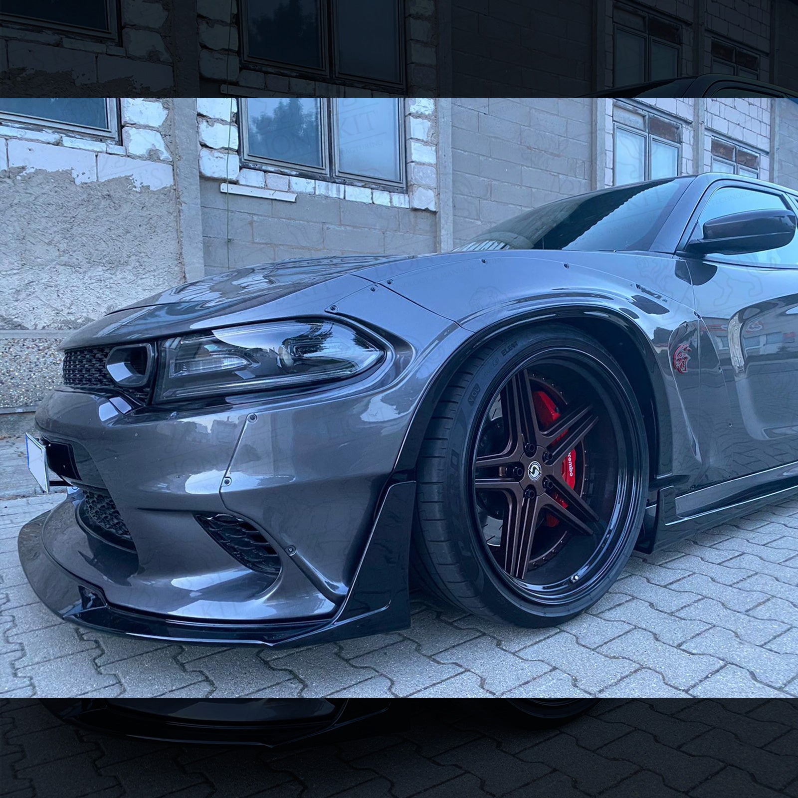 Predný splitter nárazníka Dodge Charger VII LD S2 2014–2023