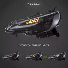 Tuning Front RGB LED Lights Toyota GT86 / Subaru BRZ / Scion FR-S (2012–2021)