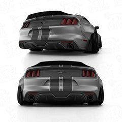 Ducktail spojler Ford Mustang VI S550 S1/S2 2015–2023