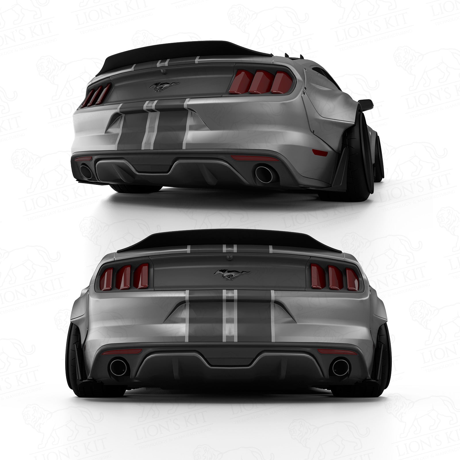 Ducktail spojler Ford Mustang VI S550 S1/S2 2015–2023