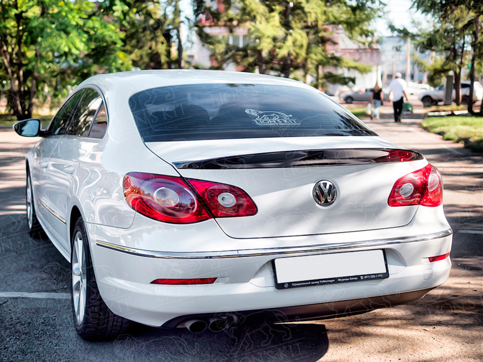 Ducktail spojler V1 Volkswagen Passat CC S1/S2 2008–2016