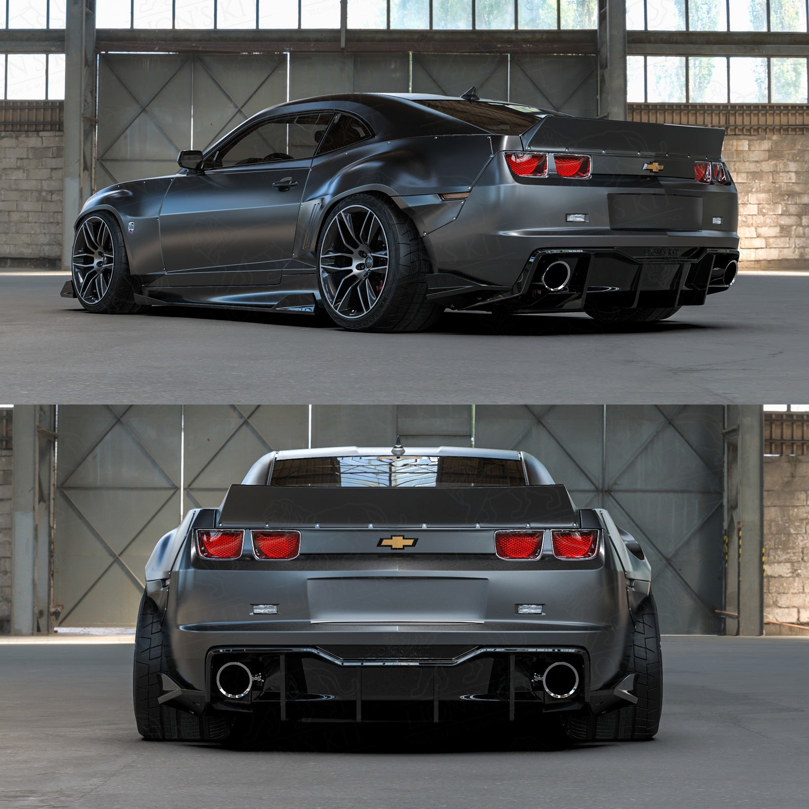 Zadný difúzor nárazníka Chevrolet Camaro Vth S1 2009–2013