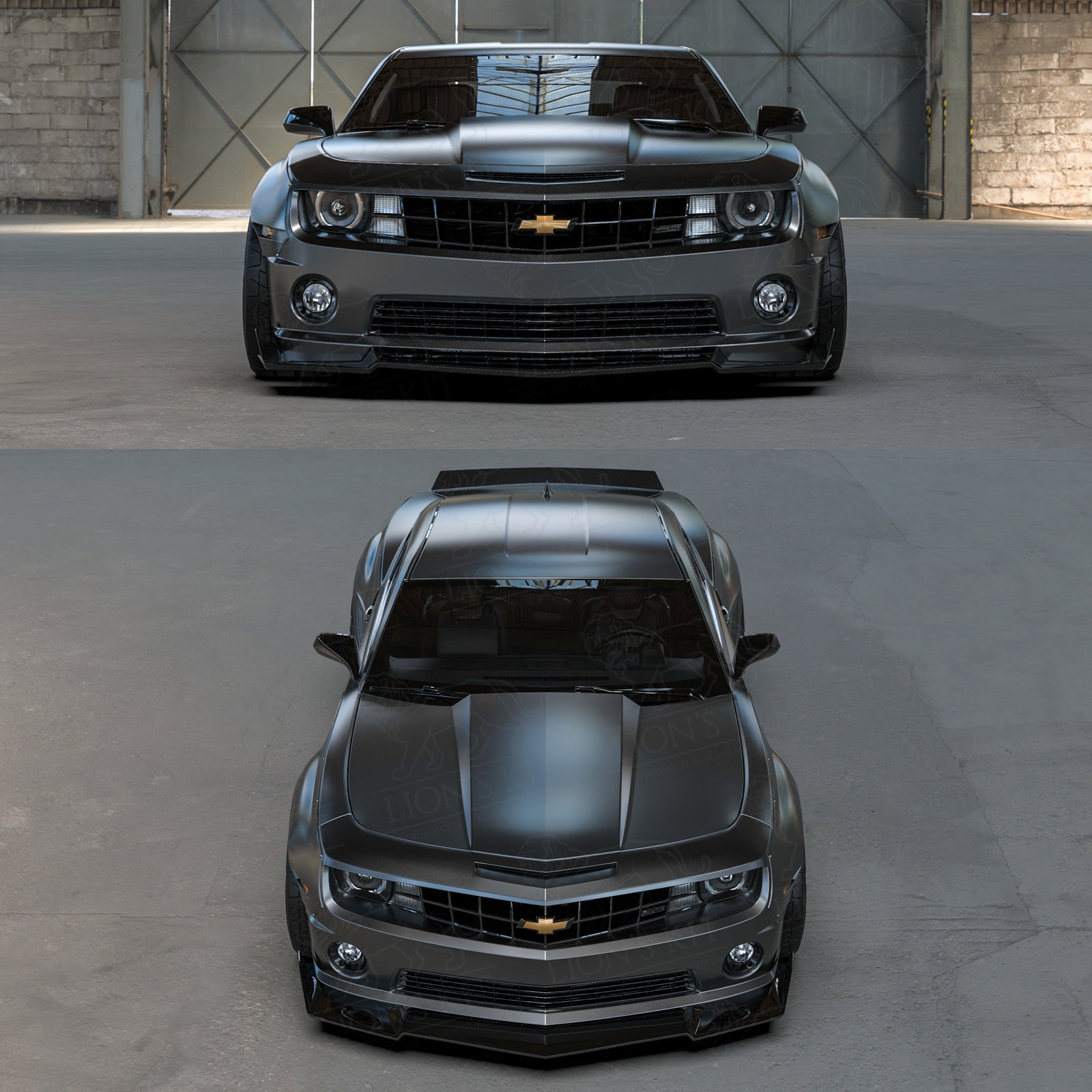 Predný splitter nárazníka RS Chevrolet Camaro V S1 2009–2013