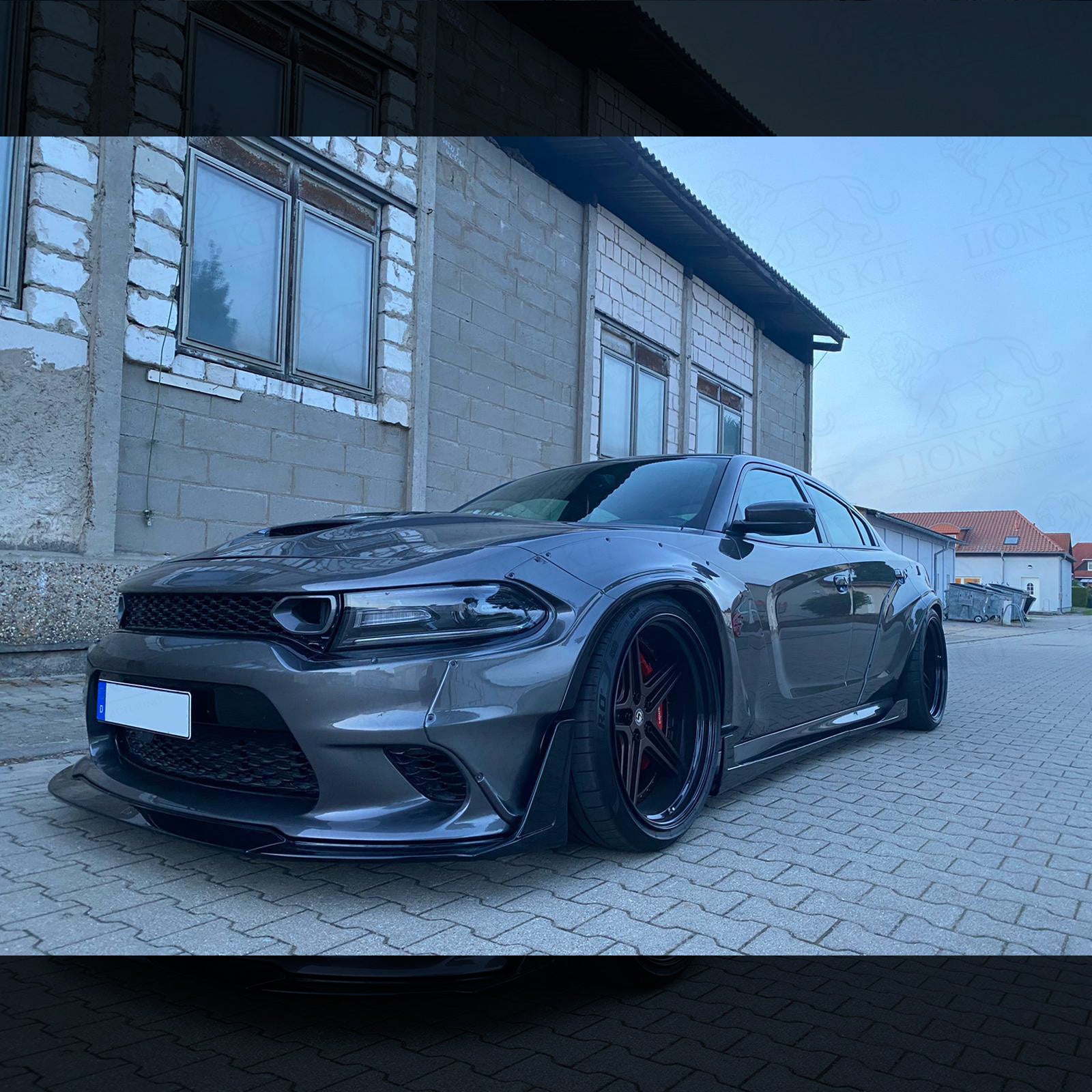 Predný splitter nárazníka Dodge Charger VII LD S2 2014–2023