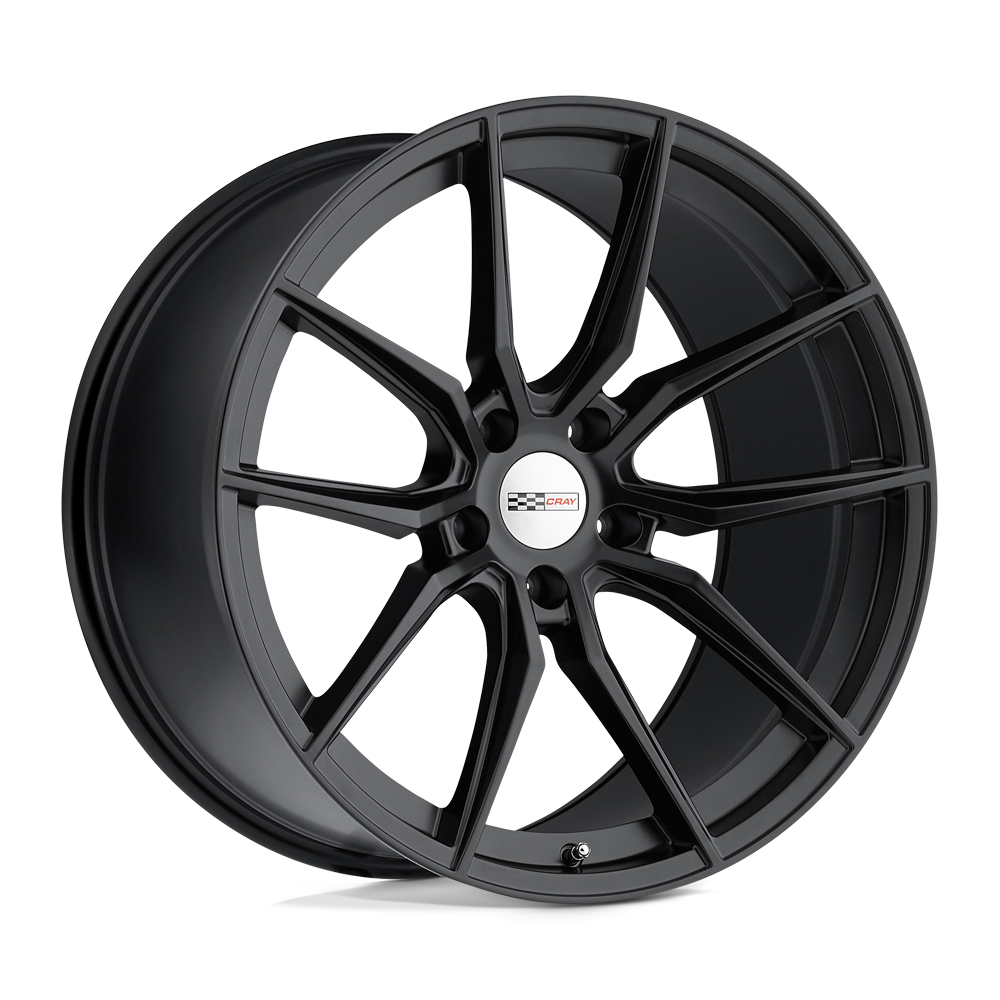 CR SPIDER 18X9 5X120.65 ET50 MATTE BLACK