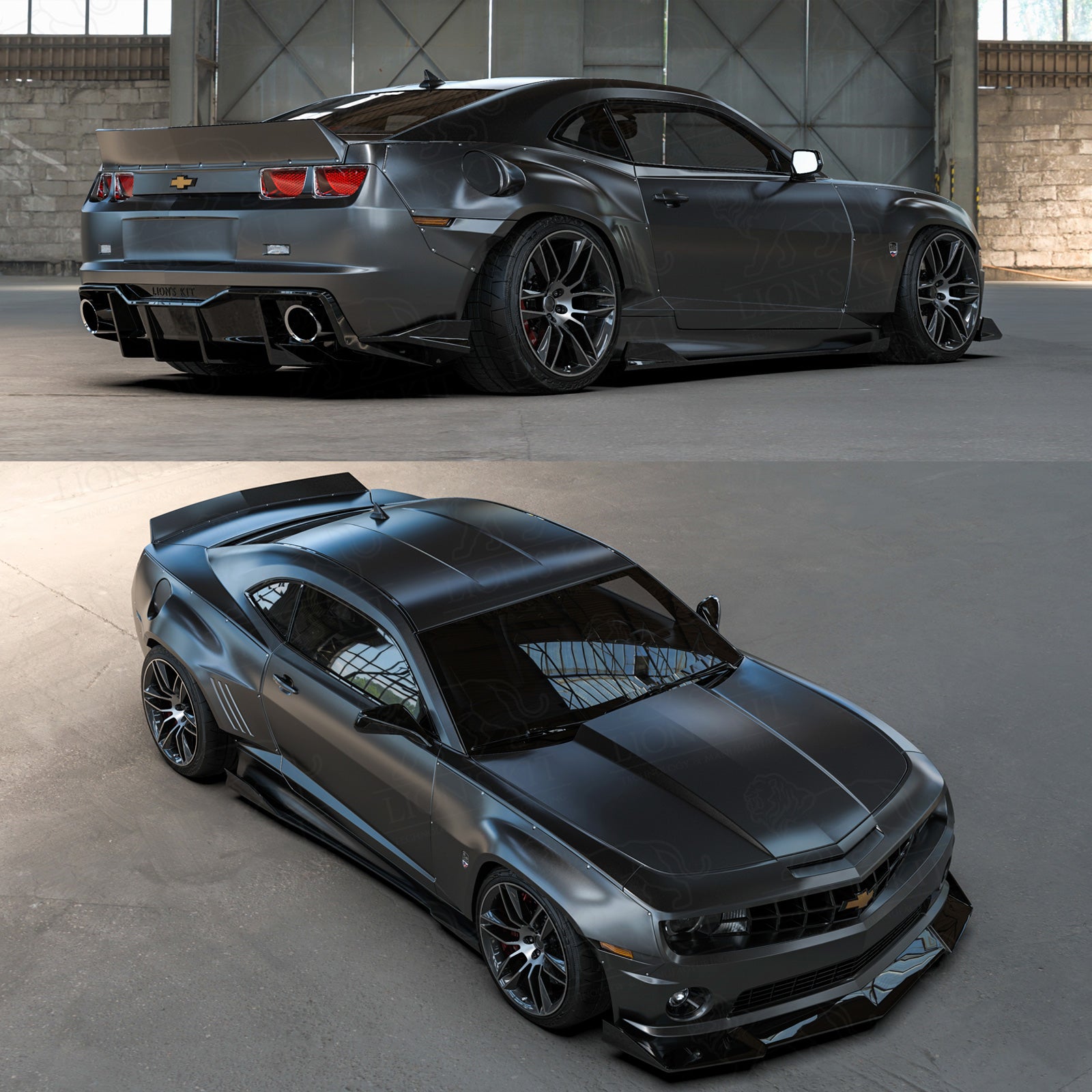 Zadný difúzor nárazníka Chevrolet Camaro Vth S1 2009–2013