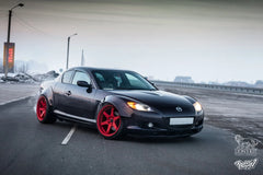 Predné rozšírenia blatníkov Wide Body Mazda RX-8 SE3P S1 2003–2008 +40 mm