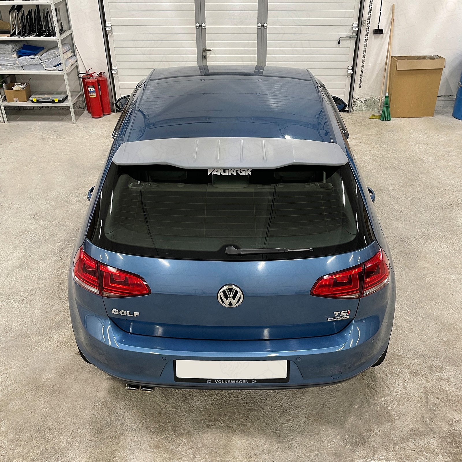 Horný spojler V1 Volkswagen Golf VII MK7 3D/5D 2012–2017