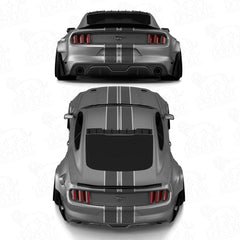 Ducktail spojler Ford Mustang VI S550 S1/S2 2015–2023
