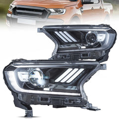 Ford Ranger T6 (2015–2019) Front LED Projector Headlights