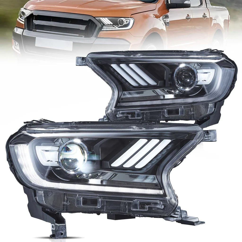 Predné LED projektorové svetlá Ford Ranger T6 (2015–2019)