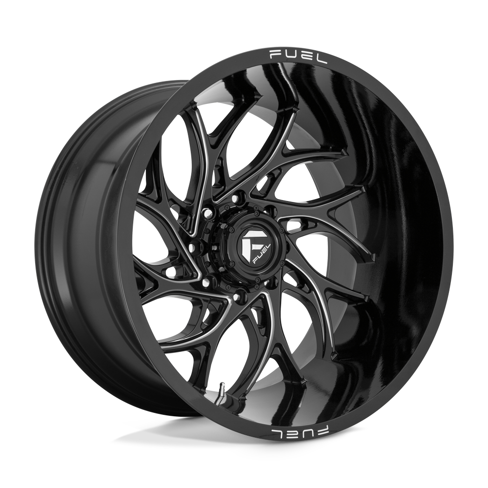 Fuel D741 Runner 20X10 6X135 ET-18 Gloss Black Milled