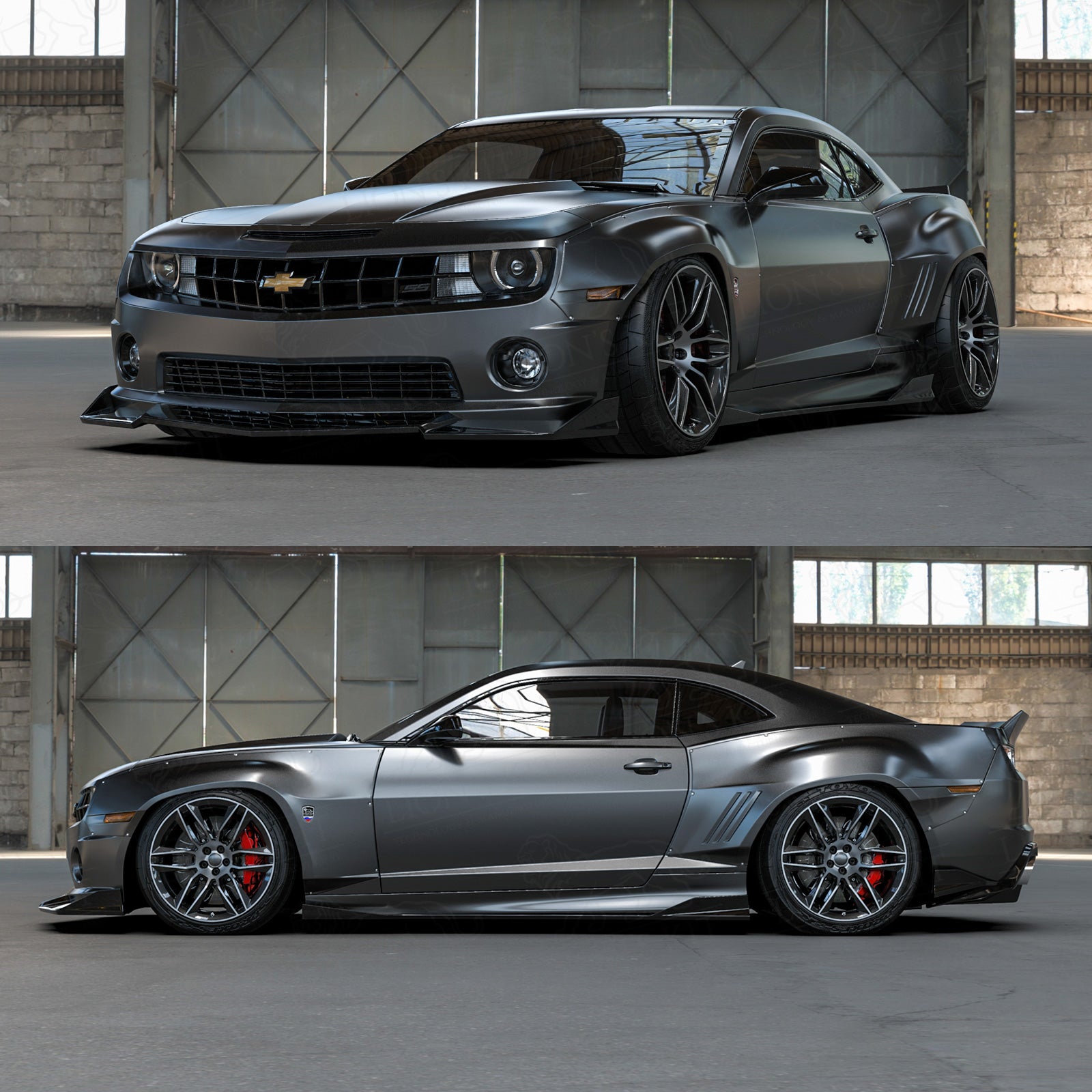 Bočné prahy Chevrolet Camaro V. generácie RS/SS/ZL1 2009–2015