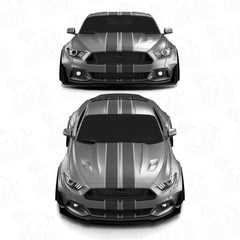 Predný splitter nárazníka Ford Mustang VI S550 S1 2015–2017