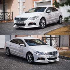 Predný splitter V1 pre originálny nárazník VW Passat CC 2008–2012