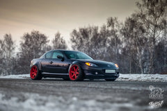 Zadné rozšírenia blatníkov Wide Body Mazda RX-8 SE3P S1/S2 2003–2012 +50 mm