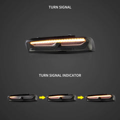 Rear LED lights Chevrolet Camaro (2016–2018) – sequential