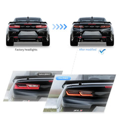 Rear LED lights Chevrolet Camaro (2016–2018) – sequential