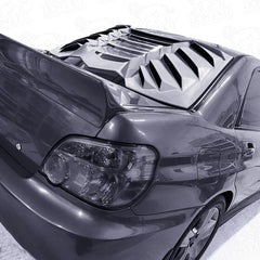 Žalúzie zadného okna (louver) pre Subaru Impreza WRX STI GD Sedan, 2000 - 2007