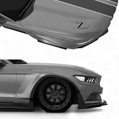Predný splitter nárazníka Ford Mustang VI S550 S1 2015–2017