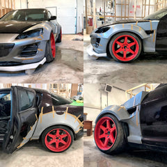 Rozšírenia blatníkov Wide Body pre Mazda RX-8 SE3P S2 (2008 - 2012)
