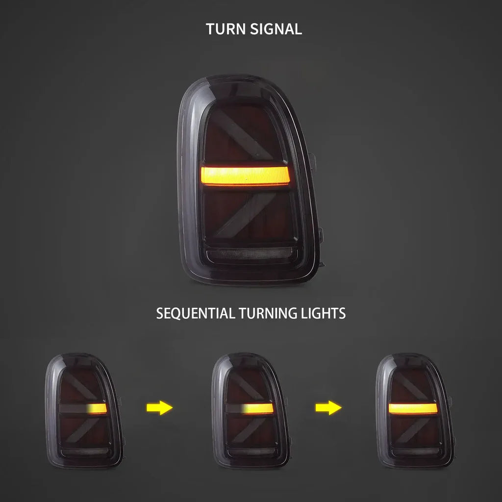 Tuning zadné LED svetlá Mini Countryman F60 (2017–2023) Union Jack