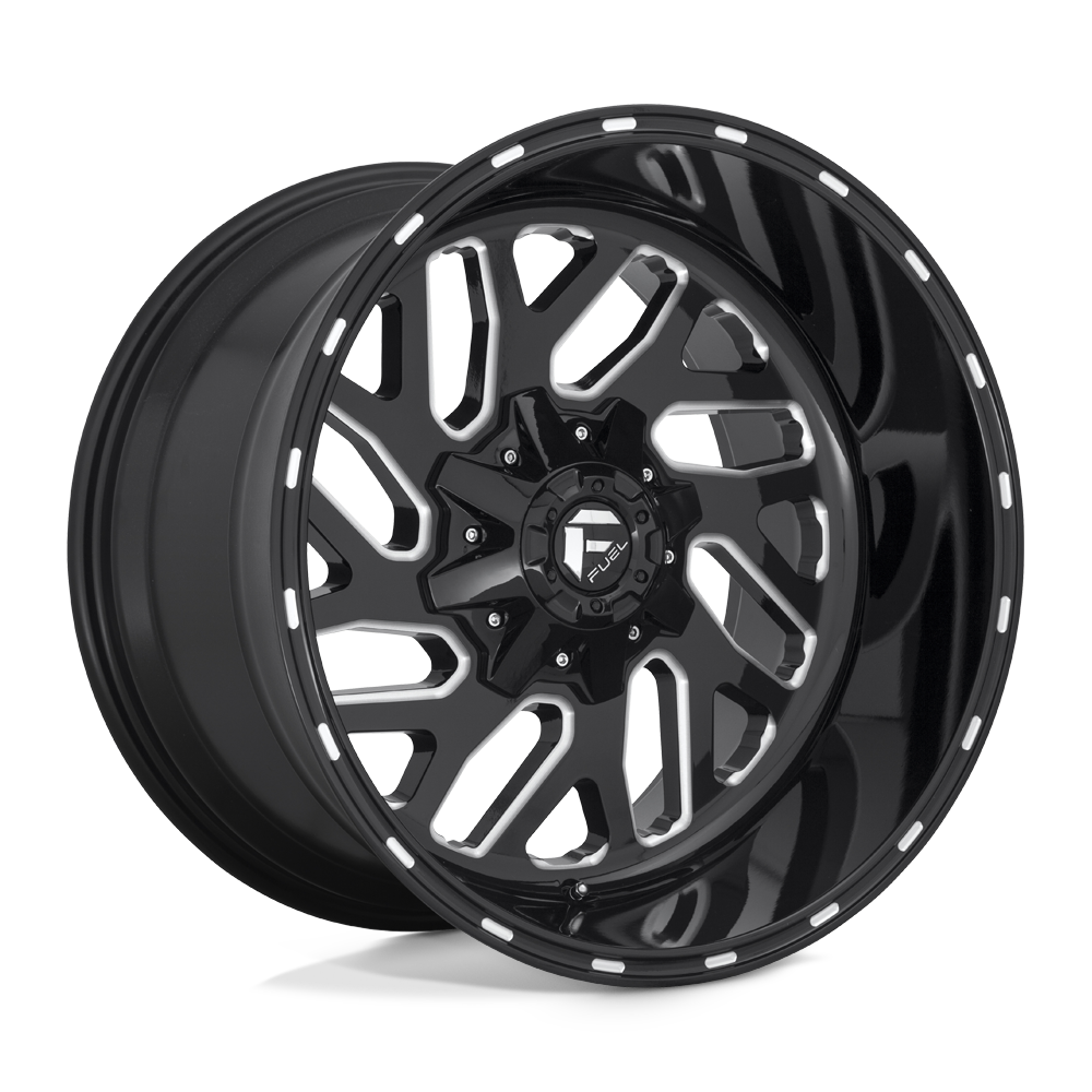 Fuel D581 Triton 22X9.5 6X135/6X139.7 ET19 Gloss Black Milled