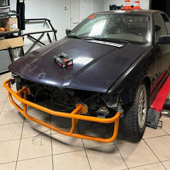 Predný bash bar BMW E36 sériový nárazník MandaCustom 2
