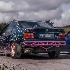 Dvojitý zadný bash bar BMW E36 MandaCustom 3