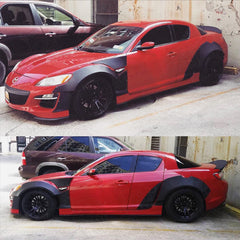 Rozšírenia blatníkov Wide Body pre Mazda RX-8 SE3P S2 (2008 - 2012)