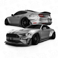 Ducktail spojler Ford Mustang VI S550 S1/S2 2015–2023