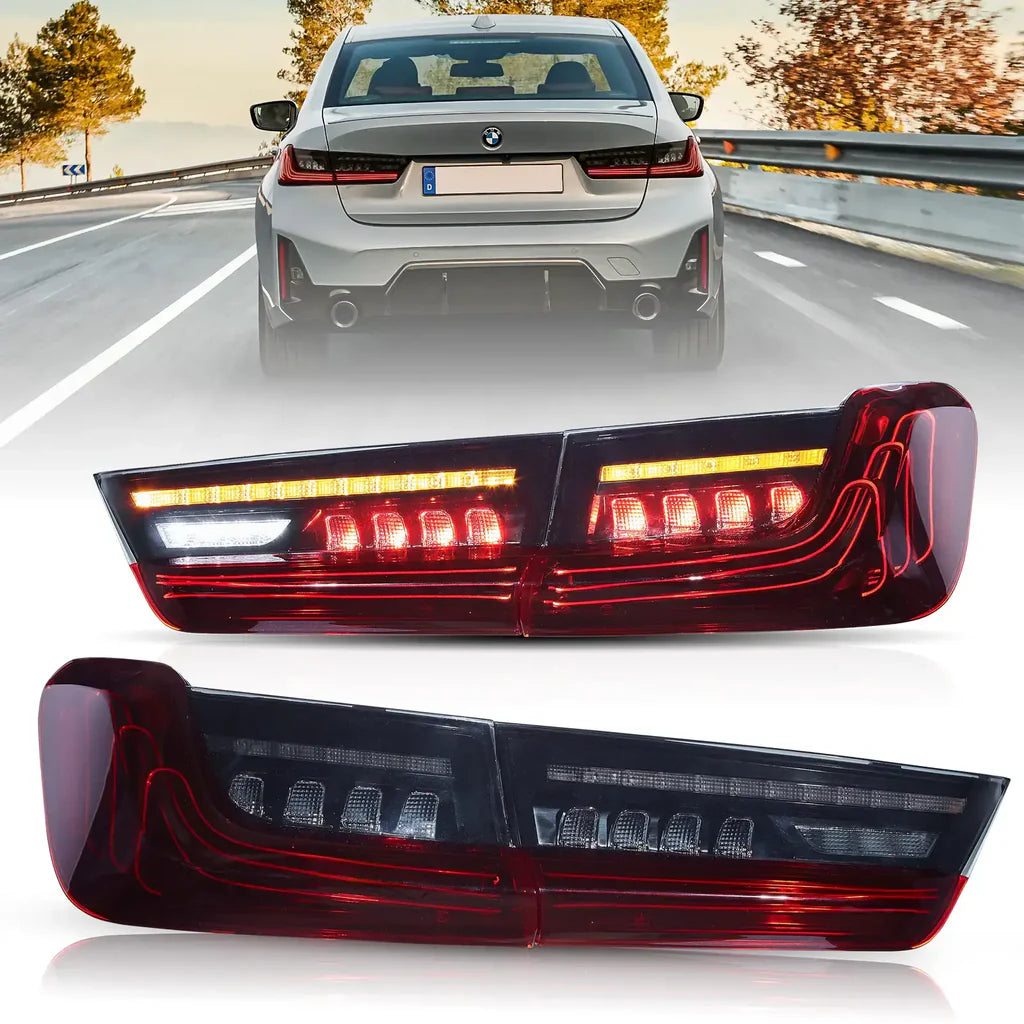 Zadné „Laser style“ svetlá BMW 3 Series G20 / M3 G80 (2019–2024) – CSL dizajn