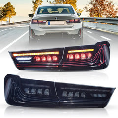 Zadné „Laser style“ svetlá BMW 3 Series G20 / M3 G80 (2019–2024) – CSL dizajn