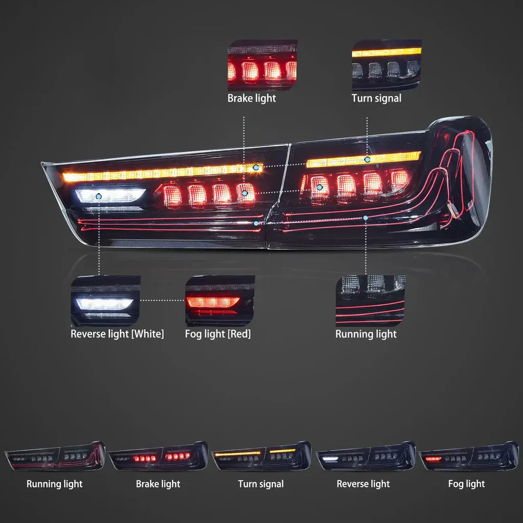 Zadné „Laser style“ svetlá BMW 3 Series G20 / M3 G80 (2019–2024) – CSL dizajn