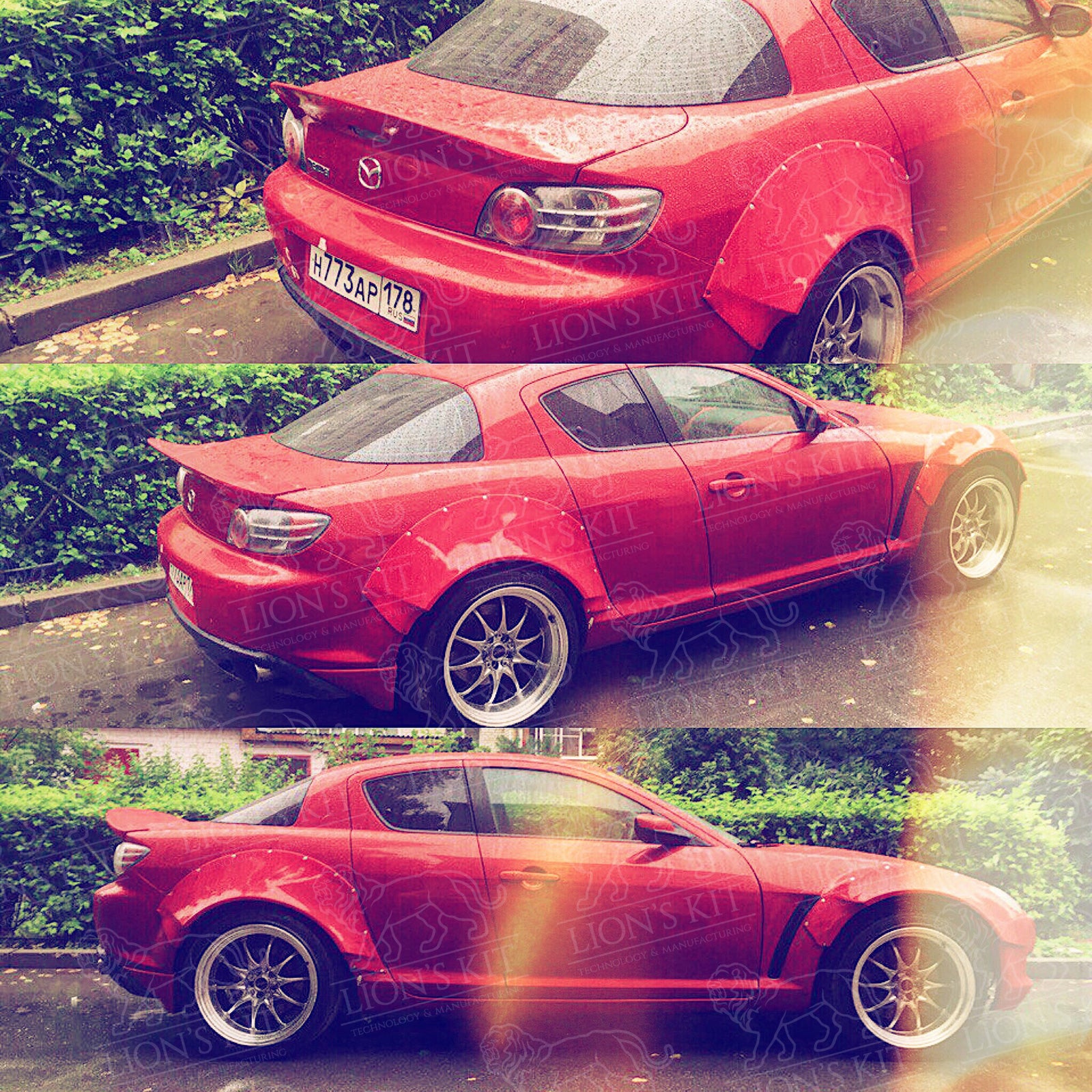 Ducktail spojler V1 Mazda RX-8 SE3P S1/S2 2003–2012