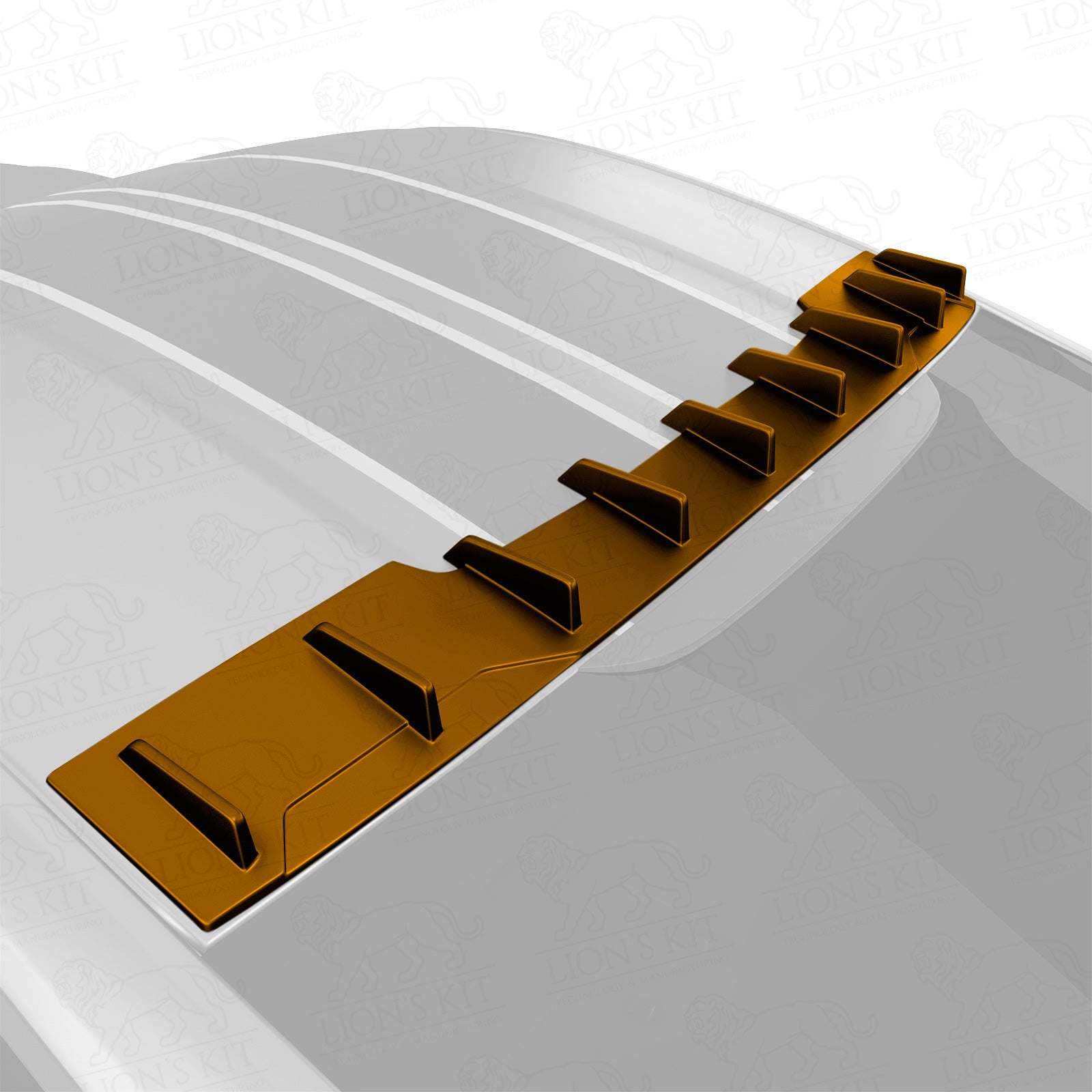 Strešný Shark Vortex spojler Ford Mustang VI S550 S1/S2 2015–2023